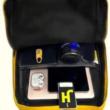 Men Functional Backpacks - Neon Yellow - View 7