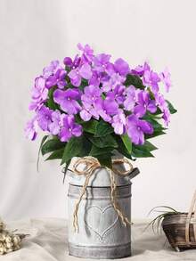 3支/6支仿真百合花，家居装饰，桌面摆件，插花，人造植物，塑料花，花园装饰，婚礼装饰，花束 - 多色/款式隨機. - 查看 2