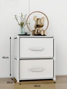 Multifunctional Portable Cube Storage Cabinet With Drawers, Dustproof Wardrobe, Shelves, Shoe Rack, Freestanding Display, Easy Assembly, Floor Storage Rack, Book Organizer, Suitable For Bedroom, Living Room, Kitchen, Study, Office, Holiday Storage, Christmas Gift - Multicolor - View 13