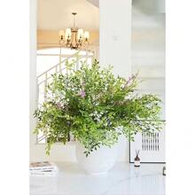 Artificial Flowers With Greenery Stems Faux Plants Indoor Branches For Tall Vase Ultra-Realistic, 12 Pcs Wedding Centerpieces, Home Decor & DIY Bouquets - 2024-曼陀羅 - 查看 2
