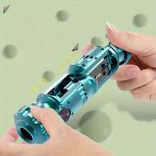 Adult Stress Relief Toy - Portable EDC Fidget Tool - Tactile Clicker, Helps Focus Attention, Soothe Emotions - Unique Desktop Accessory And Adult Gift, Attention Aid, Minimalist Compact Design, Premium Materials, Sensory Tool, Attention Deficit Hyperactivity Disorder (ADHD) Focus Assistance - Multicolor - View 5