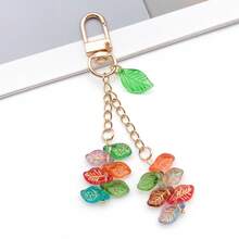 20/50颗7*12毫米金边迷你月桂叶，捷克风格玻璃散珠，用于手工DIY手链和项链配件。 - 樹葉 - 查看 8