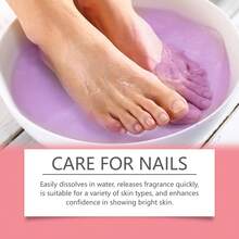 OceAura 柠檬/玫瑰/绿茶/薰衣草足浴盐，温和清洁、滋养、软化、保湿足部护理 - Rose - 查看 2