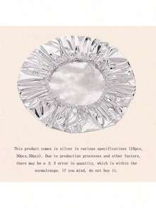 1/30/50Pcs Reusable Aluminum Foil Food Insulation Cover Kitchen Dining Table Mat For Camping Picnic Home Use - Multicolor - View 5