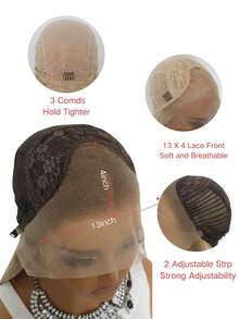 Brazilian Blonde HD Lace Wig For Women - 24" 13X4 Straight 200% Density, Pre-Plucked Baby Hair, Adjustable Cap & Natural Appearance