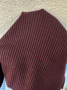 2026春夏新款女式深棕色和浅藏蓝色短袖圆领撞色蕾丝针织开衫，简约纽扣设计，罗纹质地，返校季必备单品 - 棕色 - 查看 12