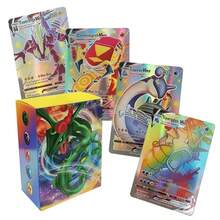 New Pokemon 100Pcs EX Cards/Box English Shining Energy Battle Toys Trading Card Game Gift