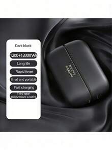 2-In-1 Hand Warmer, Detachable & Rechargeable Hand Warmer (1200+1200)MAh, Fast Heating, 3 Temperature Settings, Essential For Outdoor In Winter, Also A Great Halloween/Christmas Gift