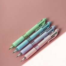 4 Color Ballpoint Pens 0.7 Mm Fine Point 4 Colors In One Multi Color Pen For Journaling Planner Note Taking Organizing 4 Pack - Pastel 4 Pack - View 5