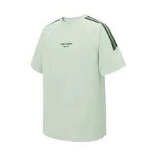 Adidas 男士速干休闲运动圆领T恤 - 綠色 - 查看 2