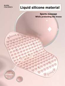 75*45厘米超长柔软硅胶足部按摩垫，超慢速跑步足部按摩垫，室内跑步机垫，可折叠，紫色、灰色、粉色可选，适用于跑步、健康按摩、健身、减肥、长时间坐姿