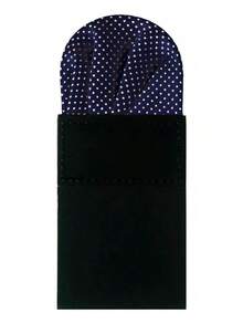 Men Pocket Squares - 皇家藍 - 查看 3