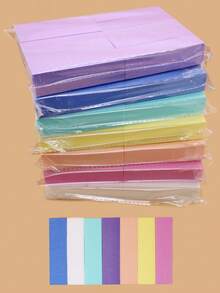 1/5/10pcs Nail Sponge Blocks Wholesale, Foam Square Nail Files Manicure Sanding Shaping Buffing Blocks Nail Art Tools - Multicolor - View 4