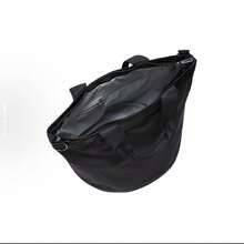 Nike 簡約時尚休閒運動 織品 托特包購物袋單肩手提包 常規 男女同款 黑色 - 黑色 - 查看 4