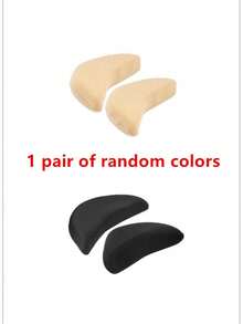 2片装女士海绵前脚掌鞋垫，缓解疼痛，缩小鞋码，提升贴合度，舒适保护高跟鞋。鞋履配件，鞋内填充物和保护垫，返校用品，圣诞节假日好礼。保暖，闺蜜节，小狗，嘉年华