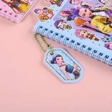 K-POP Demon Hunter 3-In-1 Notebook Set, Includes Charm, Stickers, Notebook, Student Back-To-School Gift, Gift Box, Birthday Gift - Multicolor - View 7