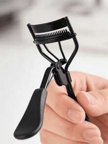 1pc Portable Eyelash Curler, Stainless Steel Eyelash Comb, Long-Lasting Curl, Suitable For Daily Makeup - Multicolor - View 4