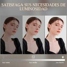 TendenciaEspejo De Maquillaje Con Luz Led Usb Recargable Marco RosaCalidad premium - 1 - Ver 5
