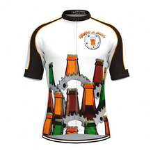 Anti-Slip Zipper Design Cycling Jersey, Moisture-Wicking And Quick-Drying, Suitable For Mountain Bike And Road Bike Riding - Black - View 1