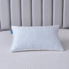 Cooling Pillow For Sleeping: Pillow For Side And Back Sleeper - Adjustable Bed Pillows FQueen - Shredded Memory Foam Cooling Gel Pillow With Extra Fill - Blue - View 1
