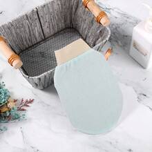 1/2/5只装深层去角质手套，光滑亮泽 - 身体磨砂手套 - 清洁干燥死皮 - 温和有效的去角质手套，韩国去角质手套，清除死皮，适用于晒黑或毛周角化症肌肤，100%粘胶纤维材质，含身体磨砂膏，附赠收纳袋、收纳盒和发夹 - 彩色 - 查看 11