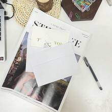 A9 Invitation Envelopes(100 PCS 5.75x8.75 In )- Windowless Design 120GSM White Paper Envelopes With Printable Quick Se--Seal For Invitations, Greeting Cards, Invoices - 100pcs5.75*8.75in - View 6