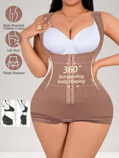 Women's Body Shaper Shapewear, Postpartum Tummy Control Waist Trainer