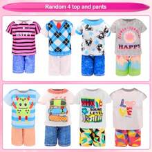 Miunana - 12 piezas de ropa de muñeca de 5.3 pulgadas para niña incluye 2 pares de zapatos variedad de estilos y colores juego imaginativo e inteligencia emocional - 223290444 - Ver 4