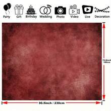 1pc, Retro Portrait Background Abstract Pink Background Wall-Very Suitable For Various Festivals, Wall Logo Photos, Very Suitable For Photography, Holiday Party Supplies, Decoration-Valentine's Day Theme, Various Styles To Choose From, Various Sizes To Choose From. - Multicolor - View 3