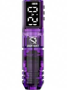 DQFART Wireless Tattoo Gun Kit, All-In-One Tattoo Machine Kit, Equipped With A 1600mAh Power Supply, Digital Display, Tattoo Pen Kit, Complete Tattoo Kit Suitable For Beginners, Including Tattoo Needles, Tattoo Ink, Tattoo Stencils And A Variety Of Tattoo Supplies.