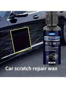 KineShineX Car Scratch Repair Paste, Car Paint Scratch Repair Paste, Car Scratch And Swirl Remover Paste, Car Wax And Repair Cream. Restore The Luster Of Your Car, Protect The Car Paint Surface, Essential Car Maintenance Tool Kit, Auto Accessories, Holiday Gifts - Make Your Beloved Car Look Brand New! - A - View 3