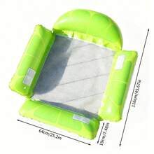 1pc Inflatable Floating Lounge Chair, Adult Summer Pool And Beach Party Floating Mat, Summer Gift, Suitable For Pool Floating, Relaxation And Entertainment, Beach Essential - Multicolor - View 11