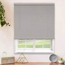 Royal Home Furnishing PVC Made To Measure Venetian Blinds - Easy Fit Trimmable For Home Office - Grey / Silver - View 45