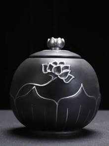 陶瓷小骨灰瓮，用于盛放人类骨灰，成人男女适用，冰裂纹造型，可用于盛放人类或宠物骨灰，青瓷材质 - 彩色 - 查看 11