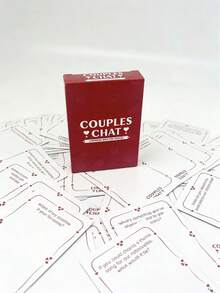 3pcs/Set Couples English Conversation Game Cards, Valentine's Day Gift, Create Perfect Date Night, Deepen Mutual Understanding, Fun Game, Joyful Game Night (1 Box Of 20pcs/55pcs Random Game Cards) - Multicolor - View 3