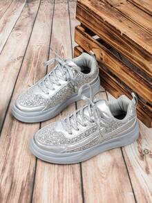 Classic White Breathable Business/Casual Commute Walking Sneakers, Versatile