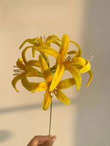 200根/包奶油色DIY毛根/管道清洁条，非常适合制作DIY玫瑰、工艺品和花束。是情人节、生日和复活节装饰的完美之选。产品特点包括：独特的毛根工艺品、毛根工艺品教程、毛根工艺品材料、彩色毛根、简单的毛根工艺品制作方法、最佳毛根工艺品材料以及毛根的创意用途。 - A-金色 - 查看 6