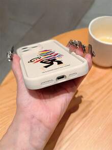 Paul Frank Officially Licensed Bamboo Beige Phone Case, Full Body Protective Case With Monkey Design, Shock-Proof Camera Protection, Suitable For IPhone 13/14/15/16 Pro Max - Multicolor - View 5