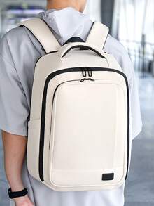 Mochila de gran capacidad para exteriores, mochila ligera para viajes/negocios, de tela de nailon expandible para estudiantes universitarios - A - Ver 11