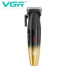 VGR 专业电动理发器 9000RPM 可调节金属理发器 数字显示 男士理发器 精准修剪 理发师理发器 V-003 - 彩色 - 查看 10