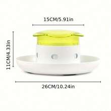 互动式狗狗零食分配器 - 喂食器兼益智玩具，耐用塑料宠物喂食站狗碗宠物用品 - 彩色 - 查看 4