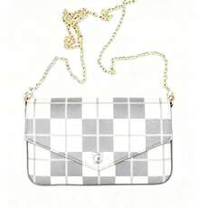 LOUIS⁢ VUITTON⁢ Fashionable And Classic Three-In-One Single - Shoulder Bag And Cross - Body Bag, With An Overall Style That Is Elegant Yet Fashionable - Đen và trắng - Xem 2