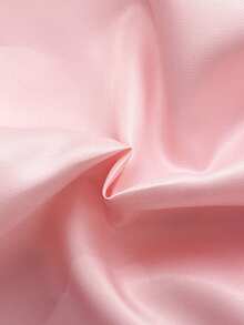 1pc Baby Girl Sleeveless Cherry Print Mesh Dress, Breathable Summer Outfit - Pink - View 7