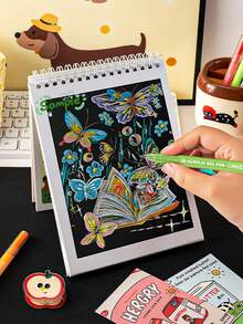 6/36/54 Morandi Colors Colorful Gel Pens Set - Mark Pens Assorted Medium Point, Perfect For Vibrant Colored Writing And Sketching,Smooth Writing,For Drawing, Highlighting, Student's Note Taking, Making Manuals, Drawing Highlighting, Stationery Student Back To School Gift, DIY Scrapbooking, School & Office Supplies, Art Painting - Multicolor - View 6