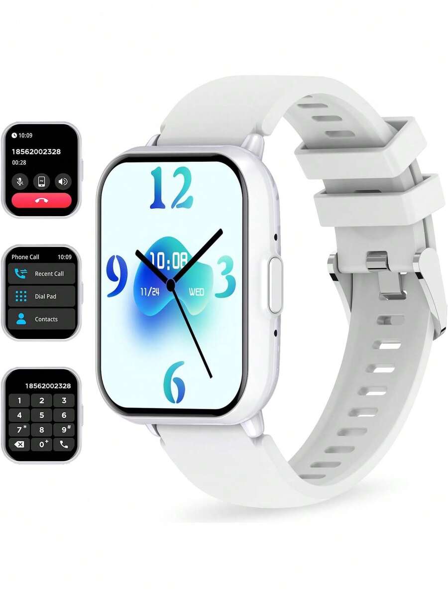 Smartwatch, Reloj Inteligente Mujer y Hombre con Llamadas Bluetooth, GPS, Pulsera Deportivo Dama Impermeable con Pantalla Táctil HD de 1.83'', 120+ Modos Deportivos, para iPhone Andriod,38913981 - azul-verde - Ver 1