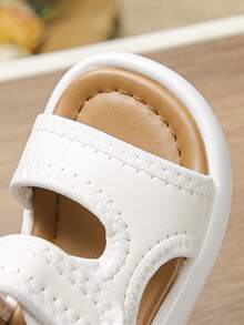 Kids' Simple Fashion New Comfortable Outdoor Sports Sandals - Beige - View 6