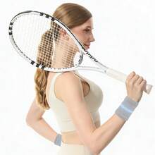 1 Par de Suportes Elásticos para Pulso, Confortáveis e Respiráveis, Adequados para Esportes e Fitness, Mangas de Compressão Tricotadas para Basquete, Academia, Corrida, Tênis - Multicolorido - Visão 6