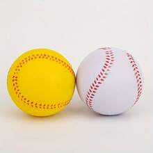 1/3pcs Soft PU Foam Baseball Grip Trainer Ball, Elastic Training Equipment, Fitness Baseball Grip Ball - Multicolor - View 4