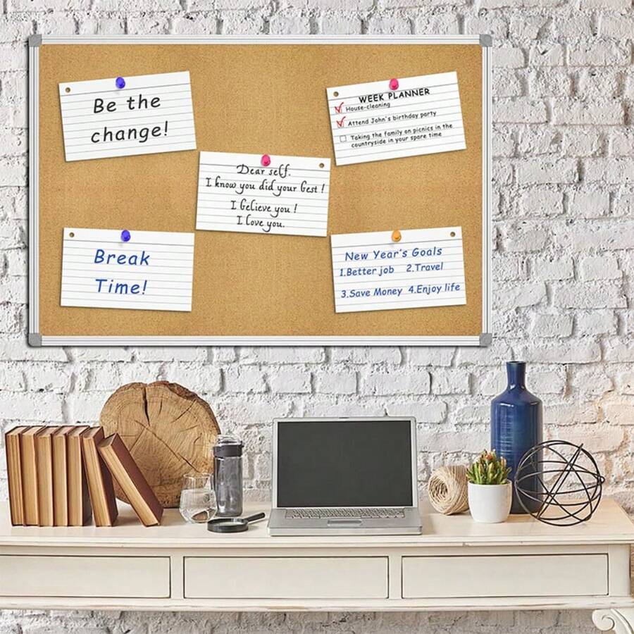 白色索引卡片，7.62x12.7厘米，双面带横线的活页式闪卡，厚实的记事卡，适用于学校或大学的学习，返校季必备