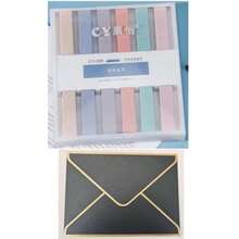 6pcs Minimalist Square Muted Color Highlighter Pen Set